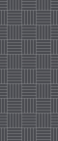Grey Mosaic Acrylic Shower Wall Panel 2440mm x 1220mm (3mm Thick) - CladdTech