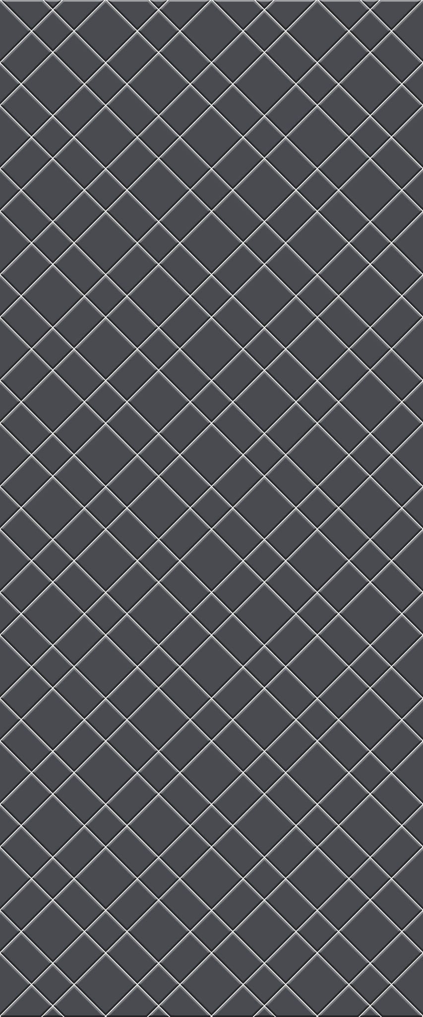 Grey Basket Weave Acrylic Shower Wall Panel 2440mm x 1220mm (3mm Thick) - CladdTech