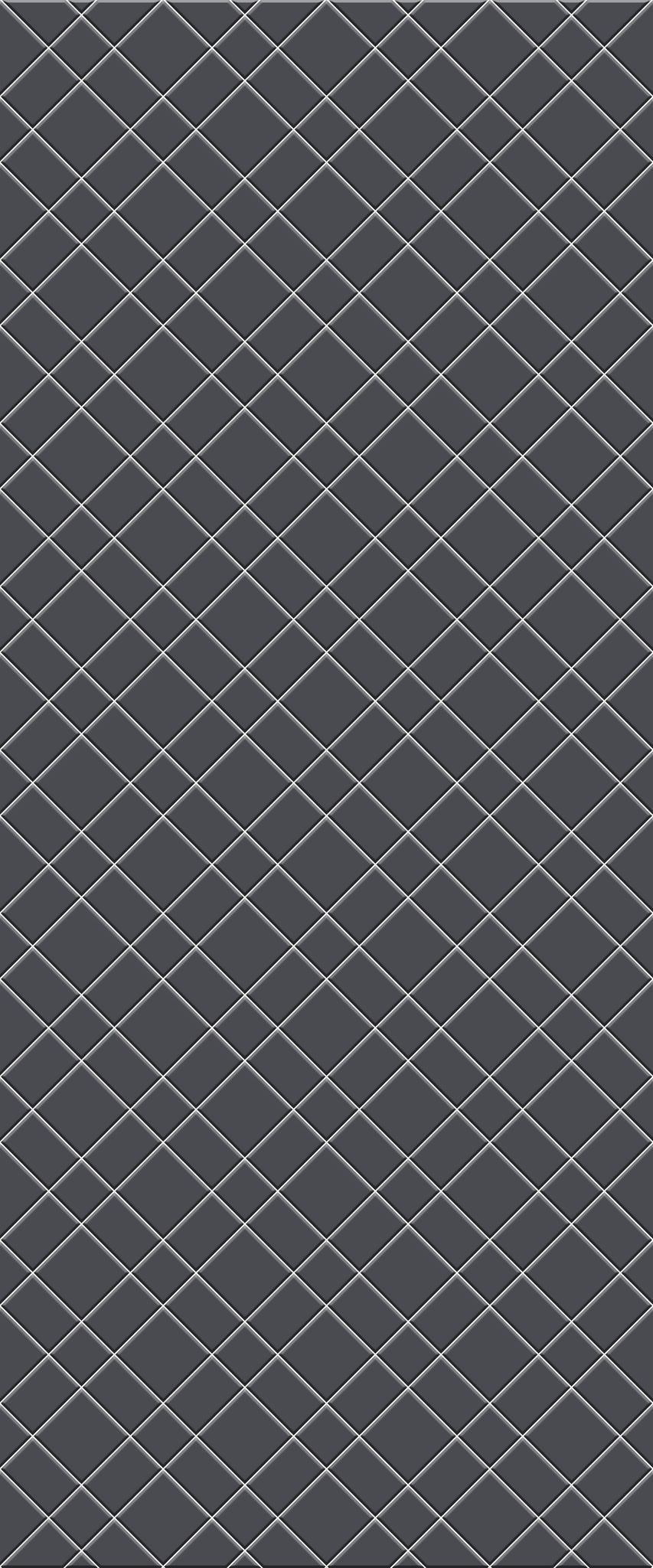 Grey Basket Weave Acrylic Shower Wall Panel 2440mm x 1220mm (3mm Thick) - CladdTech