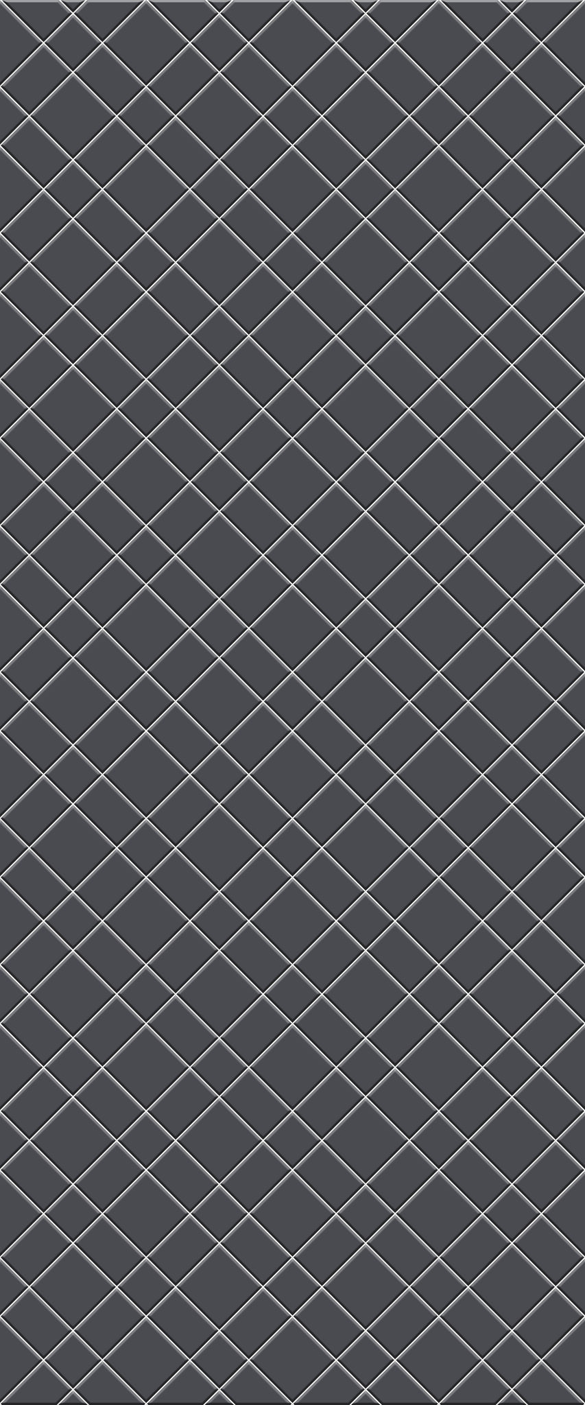Grey Basket Weave Acrylic Shower Wall Panel 2440mm x 1220mm (3mm Thick) - CladdTech