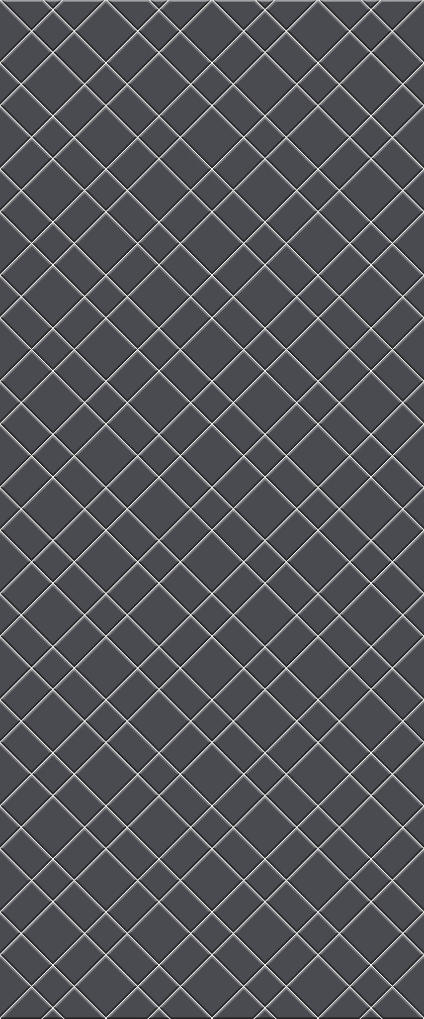 Grey Basket Weave Acrylic Shower Wall Panel 2440mm x 1220mm (3mm Thick) - CladdTech