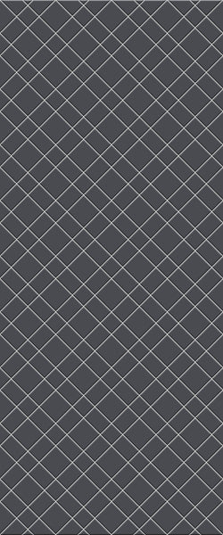 Grey Basket Weave Acrylic Shower Wall Panel 2440mm x 1220mm (3mm Thick) - CladdTech