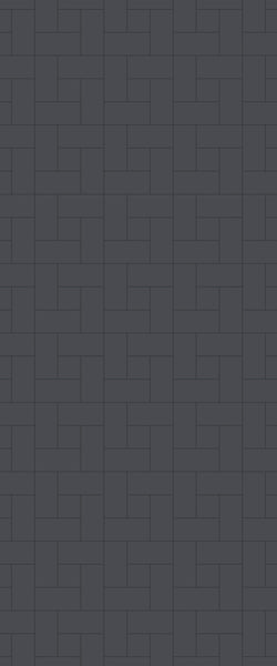 Grey Windmill Acrylic Shower Wall Panel 2440mm x 1220mm (3mm Thick) - CladdTech