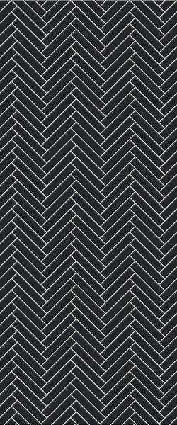 Grey Double Herringbone Tile Acrylic Shower Wall Panel 2440mm x 1220mm (3mm Thick) - CladdTech