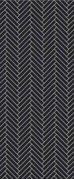 Grey Double Herringbone Tile Acrylic Shower Wall Panel 2440mm x 1220mm (3mm Thick) - CladdTech