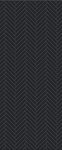 Grey Double Herringbone Tile Acrylic Shower Wall Panel 2440mm x 1220mm (3mm Thick) - CladdTech