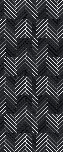 Grey Double Herringbone Tile Acrylic Shower Wall Panel 2440mm x 1220mm (3mm Thick) - CladdTech