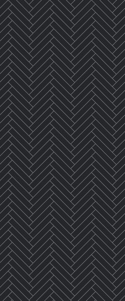 Grey Double Herringbone Tile Acrylic Shower Wall Panel 2440mm x 1220mm (3mm Thick) - CladdTech