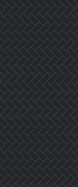 Grey Diagonal Herringbone Tile Acrylic Shower Wall Panel 2440mm x 1220mm (3mm Thick) - CladdTech