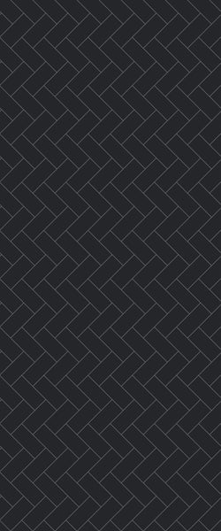 Grey Diagonal Herringbone Tile Acrylic Shower Wall Panel 2440mm x 1220mm (3mm Thick) - CladdTech
