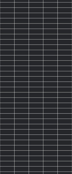 Grey Horizontal Block Acrylic Shower Wall Panel 2440mm x 1220mm (3mm Thick) - CladdTech
