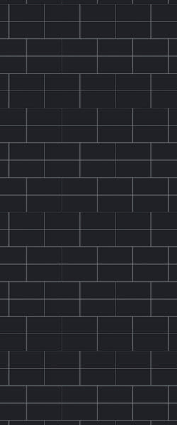 Grey Brickbond Acrylic Shower Wall Panel 2440mm x 1220mm (3mm Thick) - CladdTech