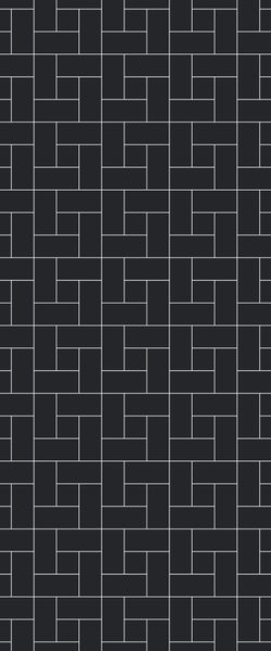 Grey Windmill Acrylic Shower Wall Panel 2440mm x 1220mm (3mm Thick) - CladdTech