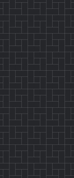 Grey Windmill Acrylic Shower Wall Panel 2440mm x 1220mm (3mm Thick) - CladdTech