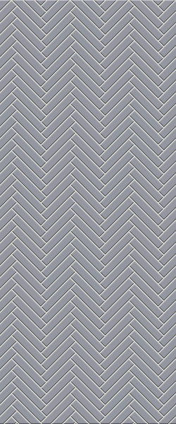 Grey Double Herringbone Tile Acrylic Shower Wall Panel 2440mm x 1220mm (3mm Thick) - CladdTech