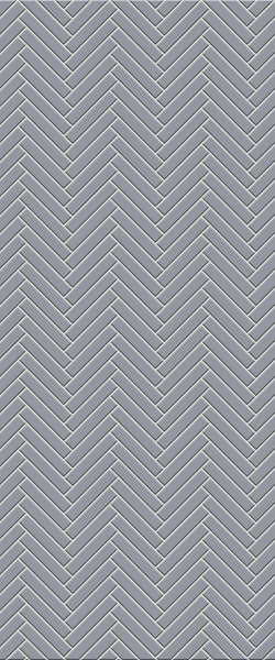 Grey Double Herringbone Tile Acrylic Shower Wall Panel 2440mm x 1220mm (3mm Thick) - CladdTech