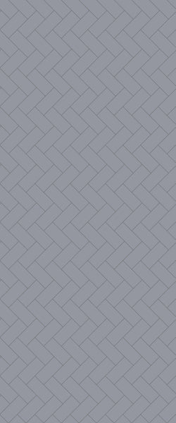 Grey Diagonal Herringbone Tile Acrylic Shower Wall Panel 2440mm x 1220mm (3mm Thick) - CladdTech