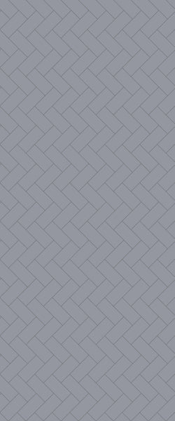 Grey Diagonal Herringbone Tile Acrylic Shower Wall Panel 2440mm x 1220mm (3mm Thick) - CladdTech