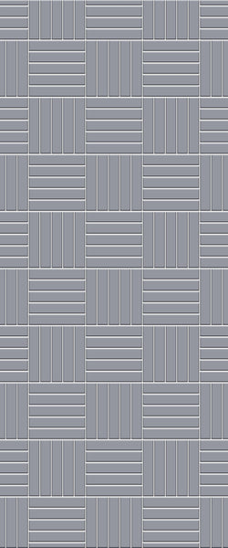Grey Mosaic Acrylic Shower Wall Panel 2440mm x 1220mm (3mm Thick) - CladdTech