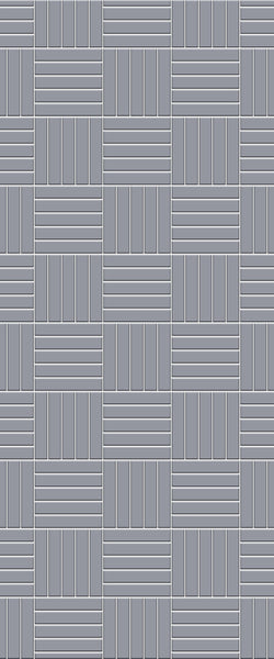 Grey Mosaic Acrylic Shower Wall Panel 2440mm x 1220mm (3mm Thick) - CladdTech