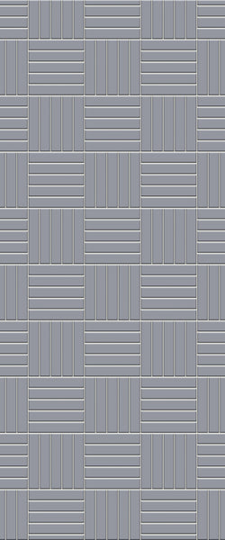 Grey Mosaic Acrylic Shower Wall Panel 2440mm x 1220mm (3mm Thick) - CladdTech