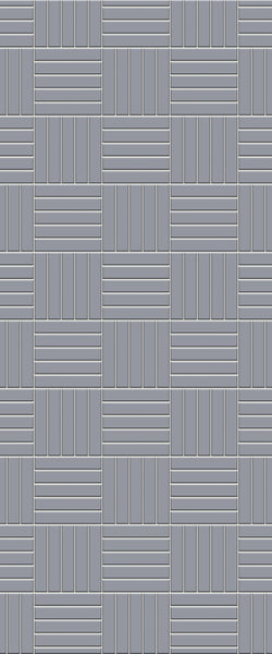 Grey Mosaic Acrylic Shower Wall Panel 2440mm x 1220mm (3mm Thick) - CladdTech