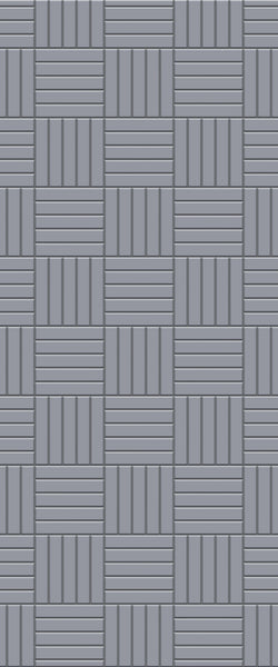 Grey Mosaic Acrylic Shower Wall Panel 2440mm x 1220mm (3mm Thick) - CladdTech