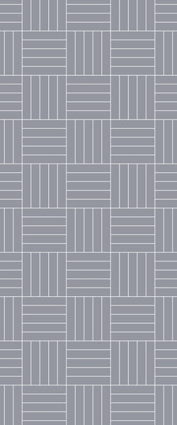 Grey Mosaic Acrylic Shower Wall Panel 2440mm x 1220mm (3mm Thick) - CladdTech