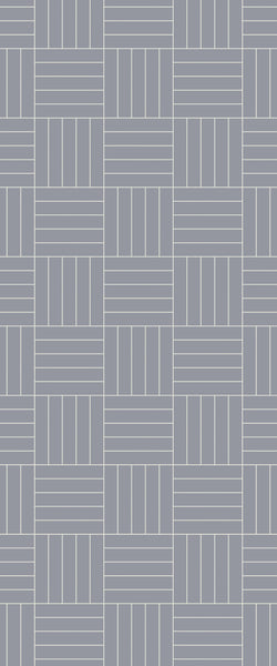 Grey Mosaic Acrylic Shower Wall Panel 2440mm x 1220mm (3mm Thick) - CladdTech