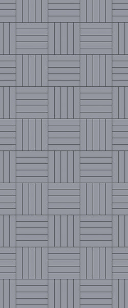 Grey Mosaic Acrylic Shower Wall Panel 2440mm x 1220mm (3mm Thick) - CladdTech