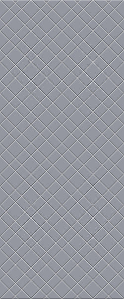 Grey Basket Weave Acrylic Shower Wall Panel 2440mm x 1220mm (3mm Thick) - CladdTech