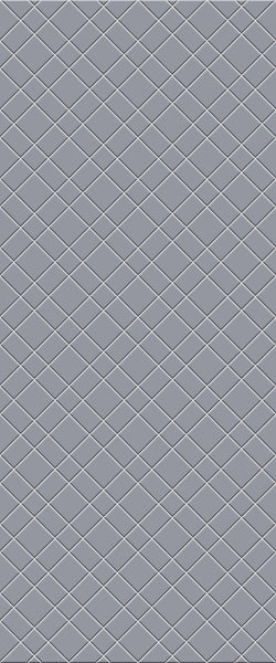 Grey Basket Weave Acrylic Shower Wall Panel 2440mm x 1220mm (3mm Thick) - CladdTech