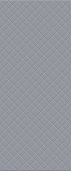Grey Basket Weave Acrylic Shower Wall Panel 2440mm x 1220mm (3mm Thick) - CladdTech