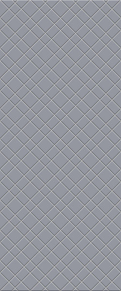 Grey Basket Weave Acrylic Shower Wall Panel 2440mm x 1220mm (3mm Thick) - CladdTech