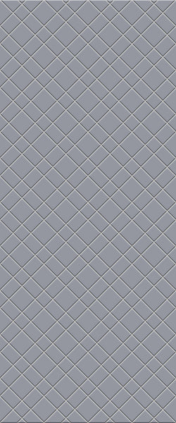 Grey Basket Weave Acrylic Shower Wall Panel 2440mm x 1220mm (3mm Thick) - CladdTech