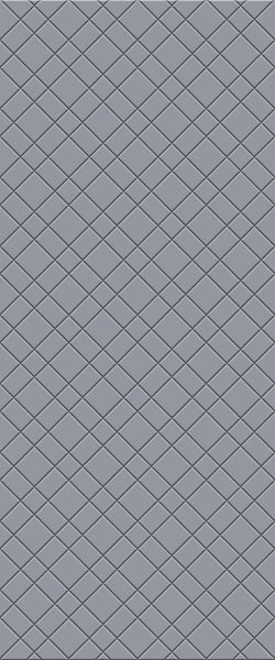 Grey Basket Weave Acrylic Shower Wall Panel 2440mm x 1220mm (3mm Thick) - CladdTech