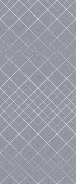 Grey Basket Weave Acrylic Shower Wall Panel 2440mm x 1220mm (3mm Thick) - CladdTech