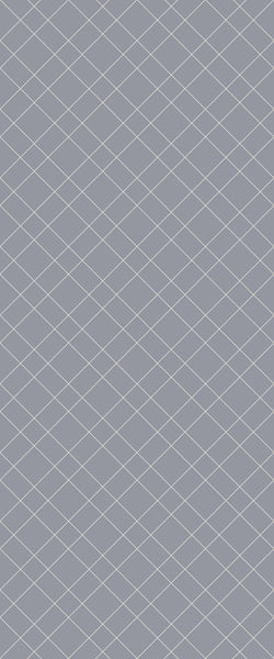 Grey Basket Weave Acrylic Shower Wall Panel 2440mm x 1220mm (3mm Thick) - CladdTech