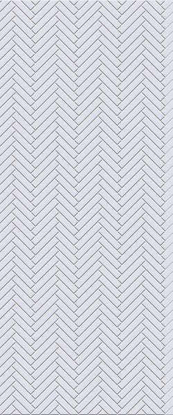 Grey Single Herringbone Tile Acrylic Shower Wall Panel 2440mm x 1220mm (3mm Thick) - CladdTech