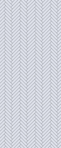 Grey Single Herringbone Tile Acrylic Shower Wall Panel 2440mm x 1220mm (3mm Thick) - CladdTech