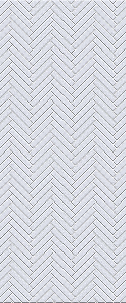 Grey Double Herringbone Tile Acrylic Shower Wall Panel 2440mm x 1220mm (3mm Thick) - CladdTech