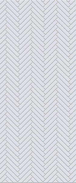 Grey Double Herringbone Tile Acrylic Shower Wall Panel 2440mm x 1220mm (3mm Thick) - CladdTech