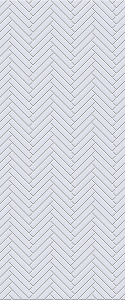 Grey Double Herringbone Tile Acrylic Shower Wall Panel 2440mm x 1220mm (3mm Thick) - CladdTech