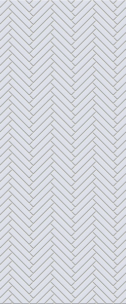Grey Double Herringbone Tile Acrylic Shower Wall Panel 2440mm x 1220mm (3mm Thick) - CladdTech