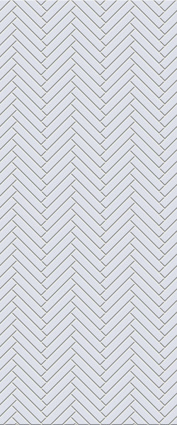 Grey Double Herringbone Tile Acrylic Shower Wall Panel 2440mm x 1220mm (3mm Thick) - CladdTech