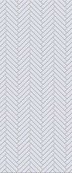 Grey Double Herringbone Tile Acrylic Shower Wall Panel 2440mm x 1220mm (3mm Thick) - CladdTech