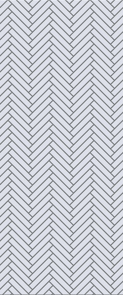 Grey Double Herringbone Tile Acrylic Shower Wall Panel 2440mm x 1220mm (3mm Thick) - CladdTech