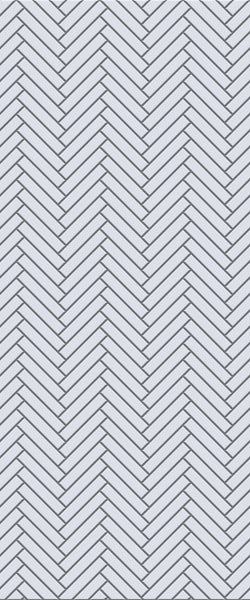 Grey Double Herringbone Tile Acrylic Shower Wall Panel 2440mm x 1220mm (3mm Thick) - CladdTech