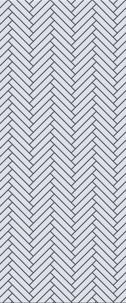 Grey Double Herringbone Tile Acrylic Shower Wall Panel 2440mm x 1220mm (3mm Thick) - CladdTech