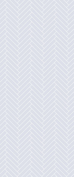 Grey Double Herringbone Tile Acrylic Shower Wall Panel 2440mm x 1220mm (3mm Thick) - CladdTech